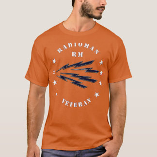 Camiseta Marinho Radioman RM Veteran dois Bkgnd