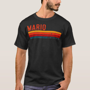 Camiseta Mario Retro Vintage Limited Edition 80s 90s rapaze