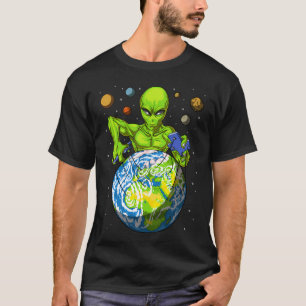 Camiseta Marionetista Alien Espacial