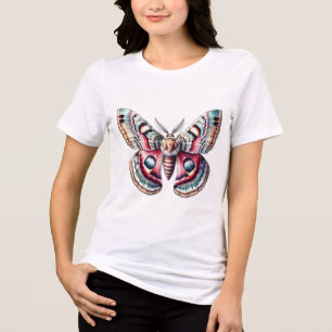 Camiseta Mariposa arco-íris