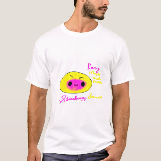 Camiseta Mariposa Mapa Rosa Mochi Fofo Mochi de Animal Engr