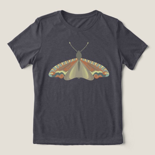 Camiseta Mariposa pintada (Design frontal)