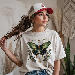 Camiseta Mariposa Verde Mágica