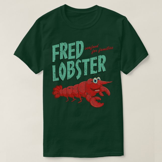 Camiseta Marisco Fred Lobster 2017 (Frente do Design)