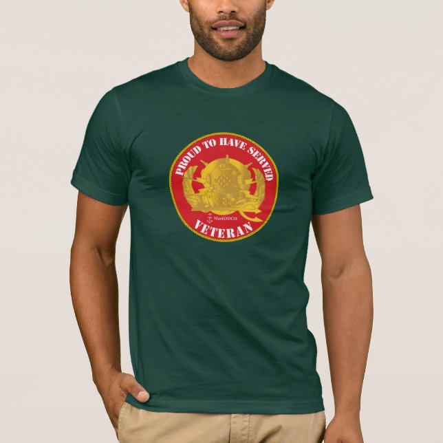 Camiseta Maritieme EOD CIE Koninklijke Marine (Frente)