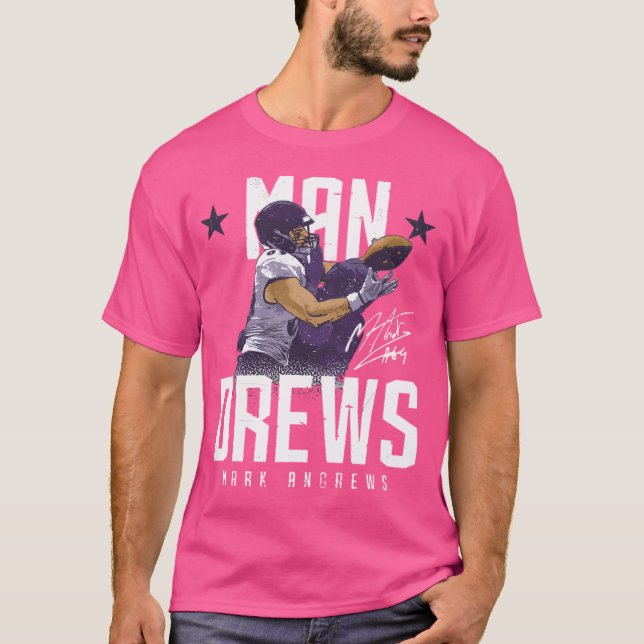 Camiseta Mark Andrews Baltimore Mandrews (Frente)