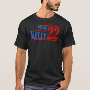 Camiseta Mark Kelly 2022 Senado Liberal Democrata dos Estad