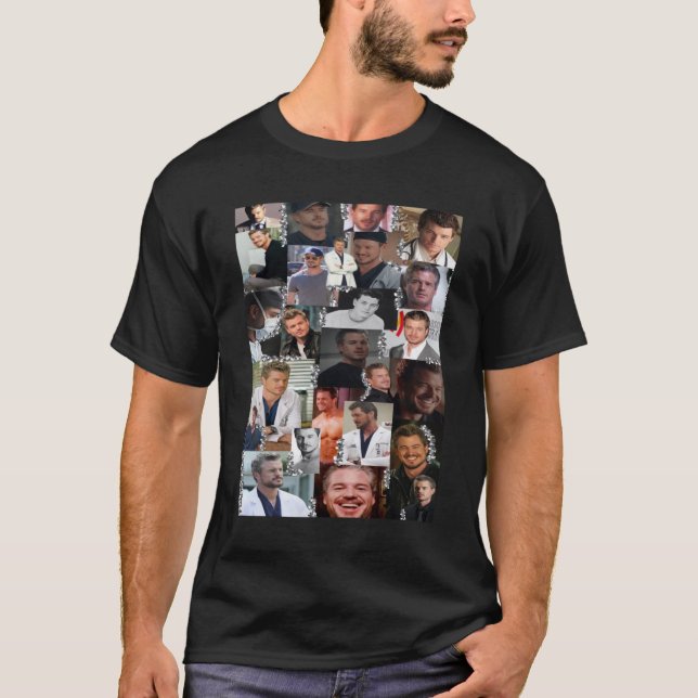 Camiseta Mark Sloan Collage (Frente)