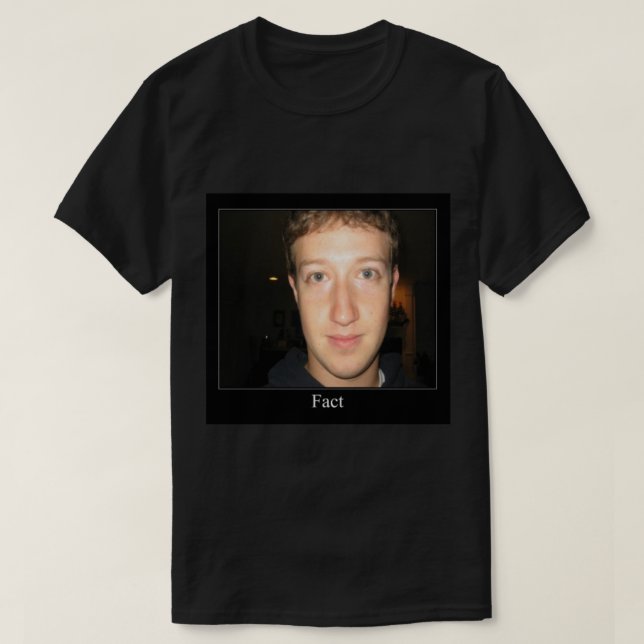 Camiseta Mark Zuckerberg Meme (Frente do Design)