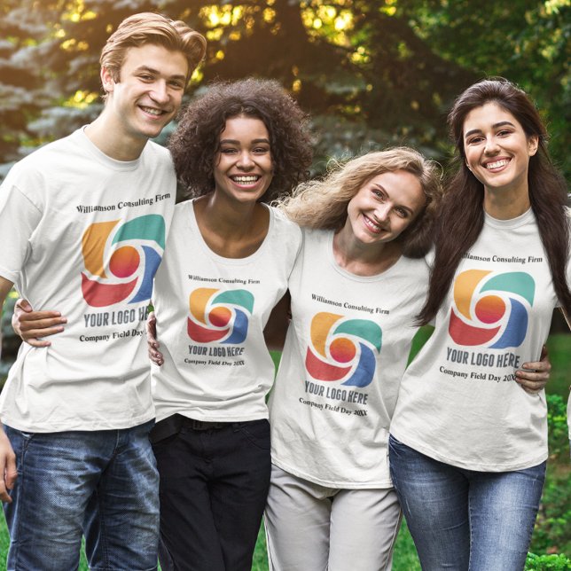 Camiseta Marketing Personalizado Para Adicionar Seu Logotip (Criador carregado)