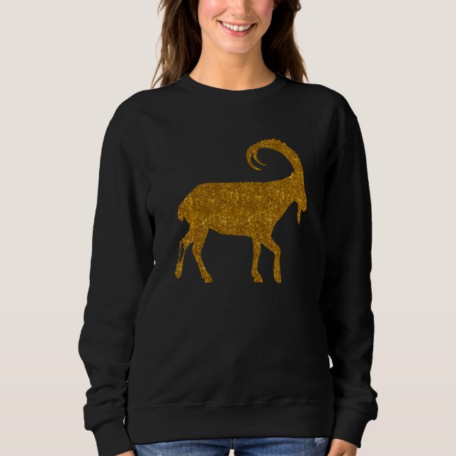 Camiseta Markhor Para Meninas De Cabra Ibex (Frente)