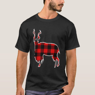 Camiseta Markhor Red Buffalo Xadrez Caprino Miúdo Correspon