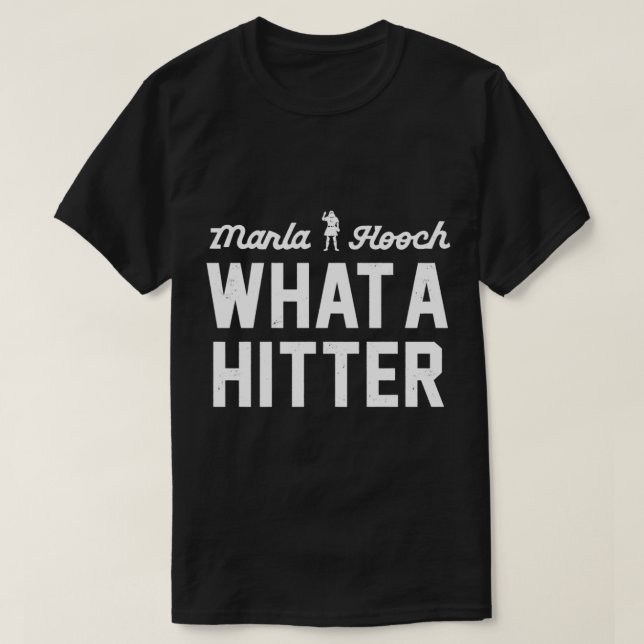Camiseta Marla Hooch. Que pancada. (Frente do Design)