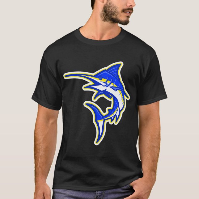 Camiseta Marlin Azul (Frente)