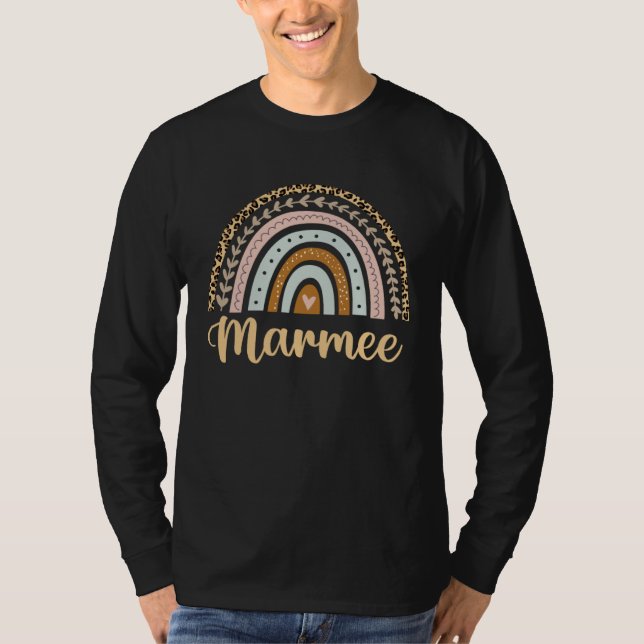 Camiseta Marmee  Rainbow Grandma Mother s Day Mama Mother L (Frente)