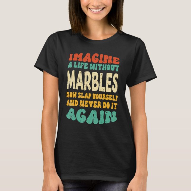 Camiseta Mármores Citação De Mármores (Frente)