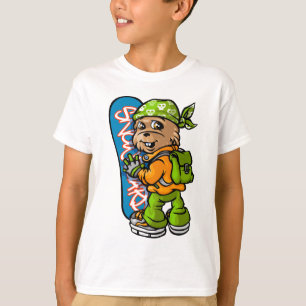 Camiseta marmot and bandana