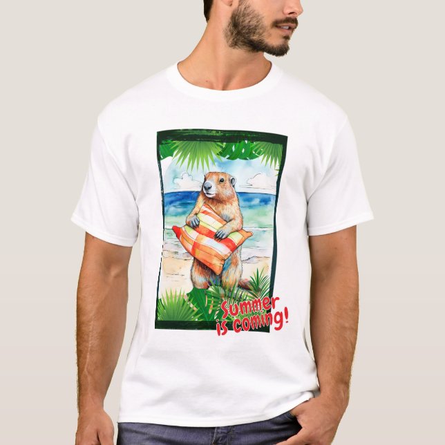 Camiseta Marmot "Summer está chegando!" (Frente)