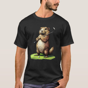 Camiseta Marmota dos golfistas