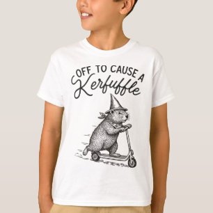 Camiseta Marmota em Scooter Saúde Mental Vai Causar Uma Con