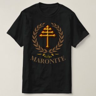 Camiseta MARONITA (Cruz Oficial)