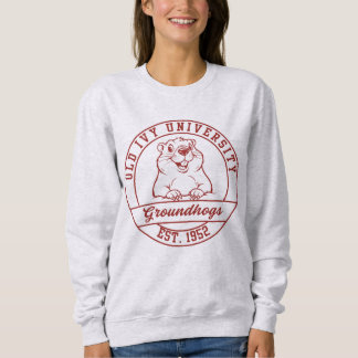 Camiseta Maroon Groundhogs Light Sweatshirt - Women's