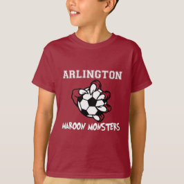 Camiseta Maroon Monstros Kids Shirt