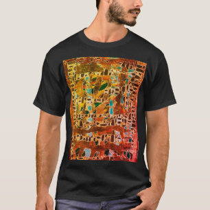 Camiseta "Maroon Mosaic Biology" masculina