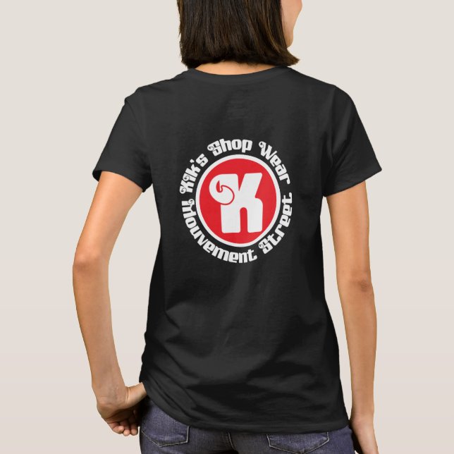 Camiseta marque kik's (Verso)