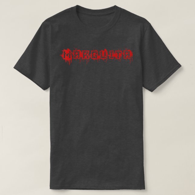 Camiseta Marquita - Primeiro Nome Halloween Personalize (Frente do Design)