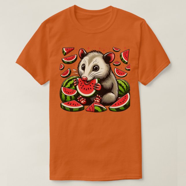 Camiseta Marrã-da-índia Fruta de melancia (Frente do Design)