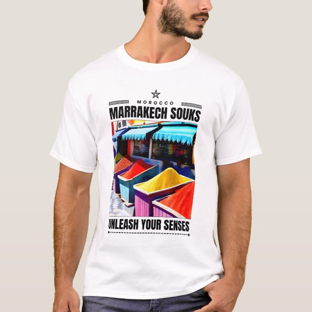 Camiseta Marrakech souks (Frente)