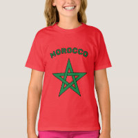 Marrocos - Bandeira Marroquina Masculina