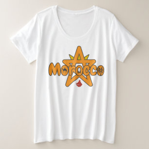 Camiseta Marrocos é uma porta para a história, um sino de b