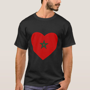 Camiseta Marrocos Heart Marrakech Marrocos Reze Por Marroco