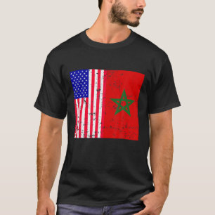 Camiseta Marrocos, na América do Sul, sinaliza o golpe de f
