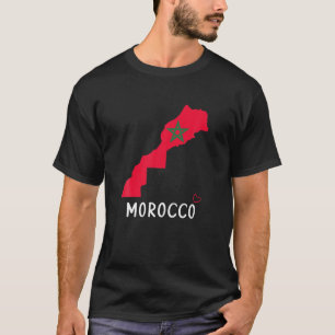 Camiseta Marrocos, na América do Sul, sinaliza o golpe de f