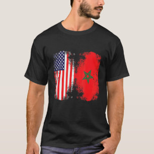 Camiseta Marrocos, na América do Sul, sinaliza o golpe de f
