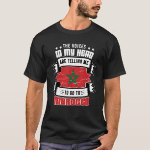 Camiseta Marrocos Na Minha Cabeça