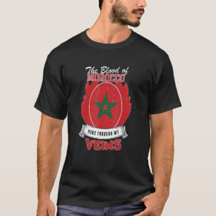 Camiseta Marrocos nas minhas veias