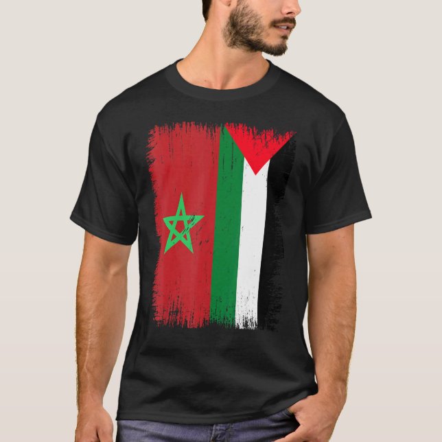 Camiseta Marrocos Palestina (Frente)