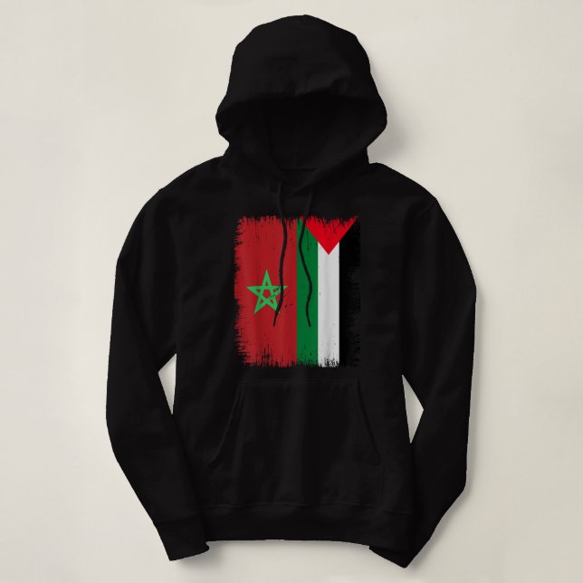 Camiseta Marrocos Palestina (Frente do Design)