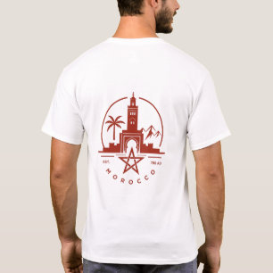 Camiseta Marrocos Streetwear de Viagem
