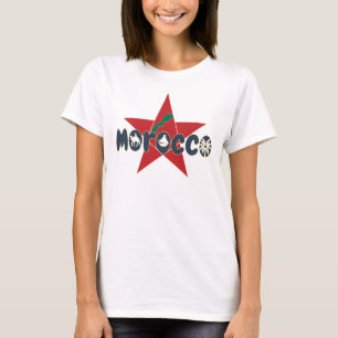 Camiseta Marrocos - Uma Estrela de Tradição e Hoje