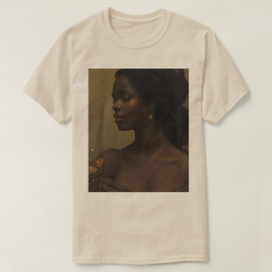 Camiseta Marrom Feminino Suave