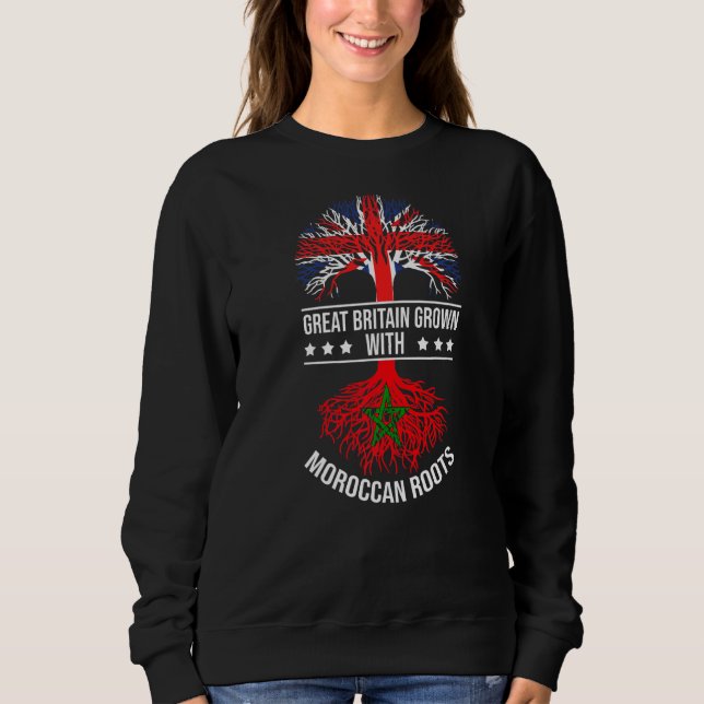 Camiseta Marroquino Raízes Imigrante Excelente de Ancestral (Frente)