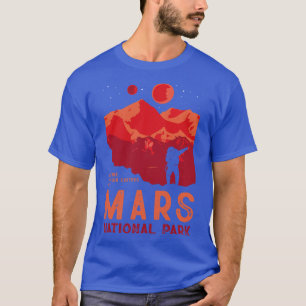 Camiseta Mars National Park Funny Vintage SciFi Martian Exp