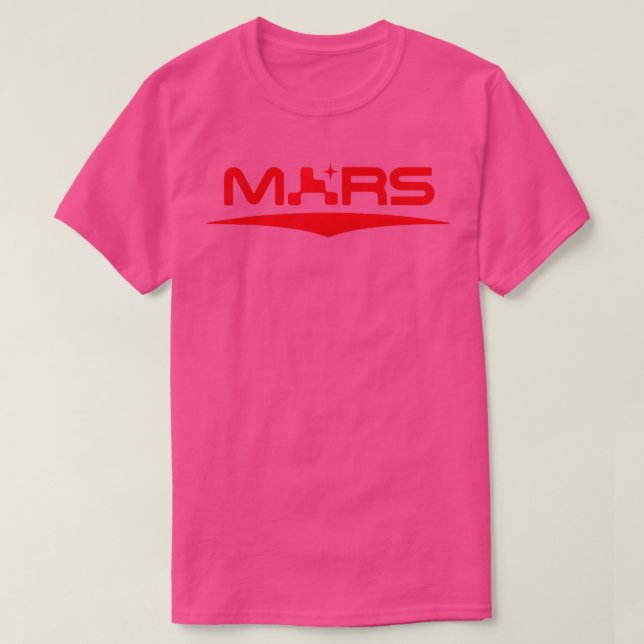 Camiseta Mars Perseverance Rover Mission (Frente do Design)