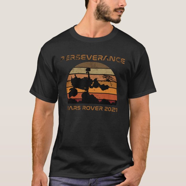 Camiseta Mars Rover Perseverança (Frente)