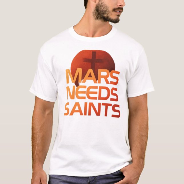 Camiseta "Mars State of Mind - Men's Basic T-Shirt" (Frente)
